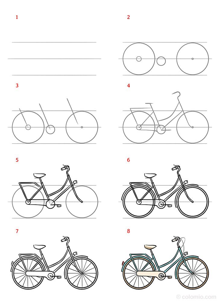 Bike Drawing With Person At David Jasmin Blog Bike Drawing With Person At David Jasmin Blog