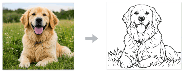 Foto til malebogsside