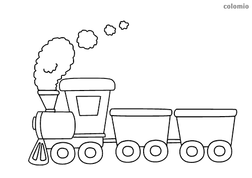 Trains Coloring Pages Free Printable Train Coloring Sheets