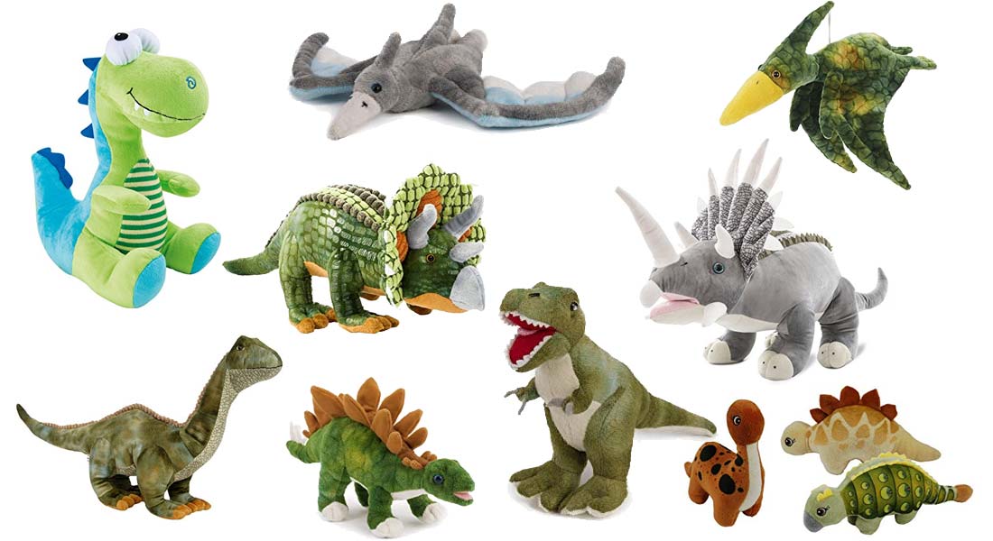 The most popular Dino cuddly toys