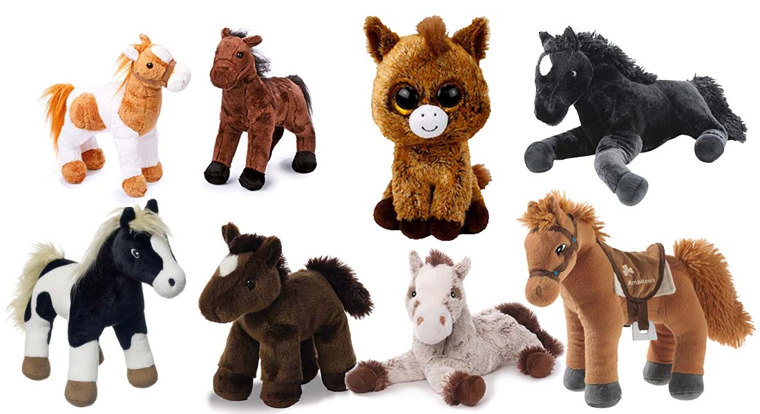 Large 2024 stuffed horses